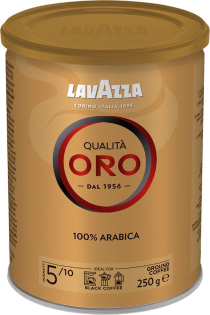 Кава мелена Lavazza Qualita Oro Import з/б 250г